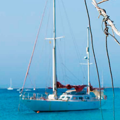 Hotel in Formentera near the sea